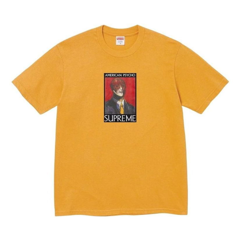 T-shirt Supreme American Psycho Graphic Print T-Shirt Gul | SUP-FW23-131