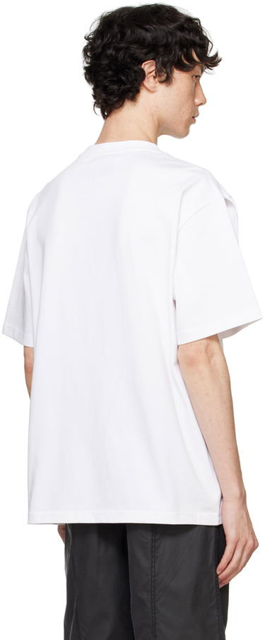 T-shirt Feng Chen Wang Feng Chen Wang Double Collar T-Shirt Hvid | FF12TSH715W, 2