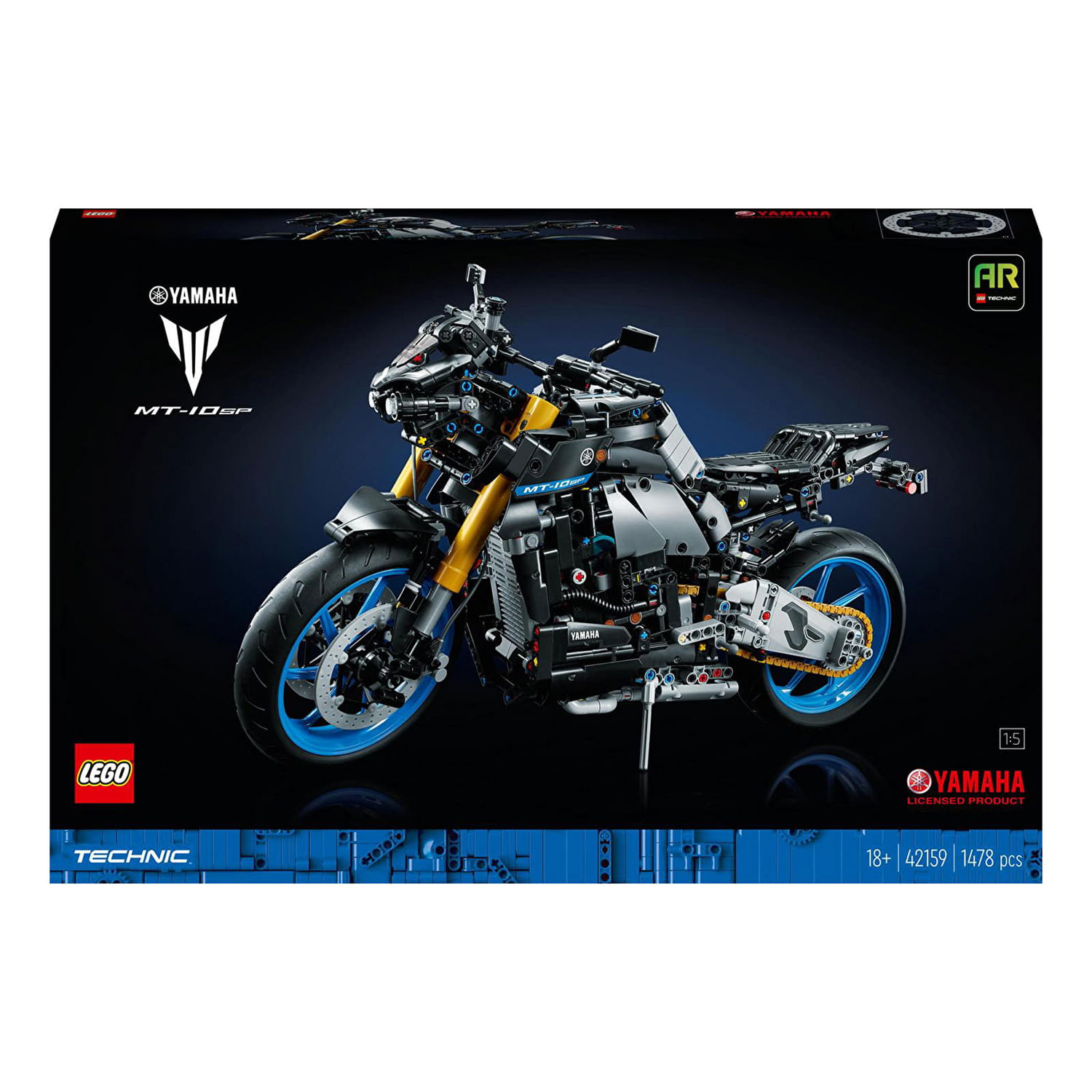 Collectible LEGO Technic 42159 Yamaha MT-10 SP Flerfarvet | 42159LEG, 1