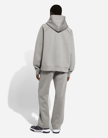 Sweatshirt Dolce & Gabbana Felpa Con Cappuccio Grå | G9ATOTHU7JWS8295, 2
