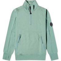 Sweater C.P. Company Diagonal Raised Fleece Crewneck Grøn | CMSS081A-005086W-626, 1