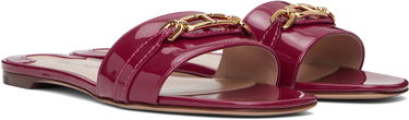 Skopleje Tom Ford TOM FORD Patent Leather Buckle Slides Lilla | W3526-LCL072G, 3