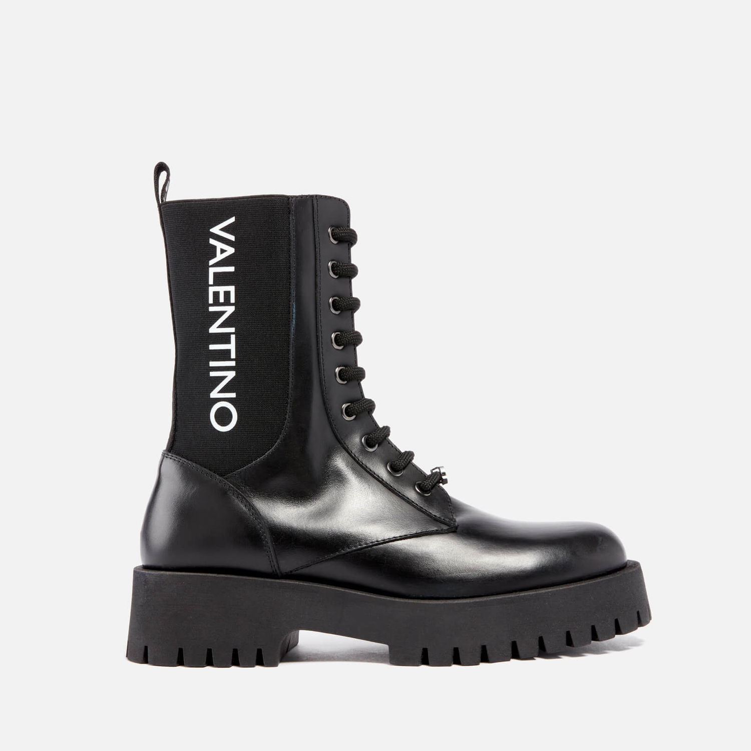 Tøj Valentino Women's Thory Leather Lace-Up Boots - UK 3 Sort | 91T1702VIT-550, 0