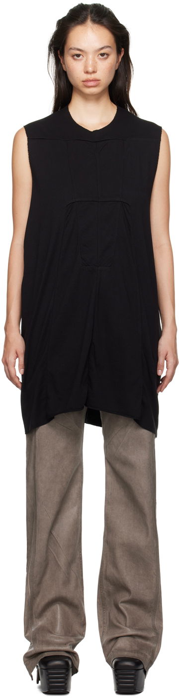Tanktop Rick Owens Luxor SL Tank Top Sort | DS02D2111 RNP