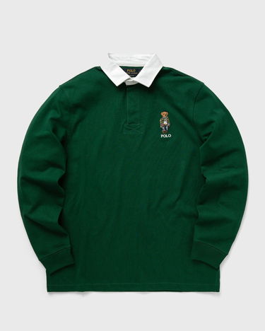 Polo skjorte Polo by Ralph Lauren LSRGBYCLSM15-LONG SLEEVE-RUGBY Grøn | 710934703001, 0