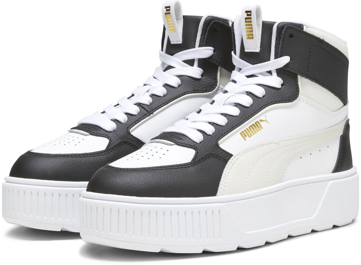 Sneakers og sko Puma Karmen Rebelle Mid "White/Vapor Grey/Black" Hvid | 387213-11, 1