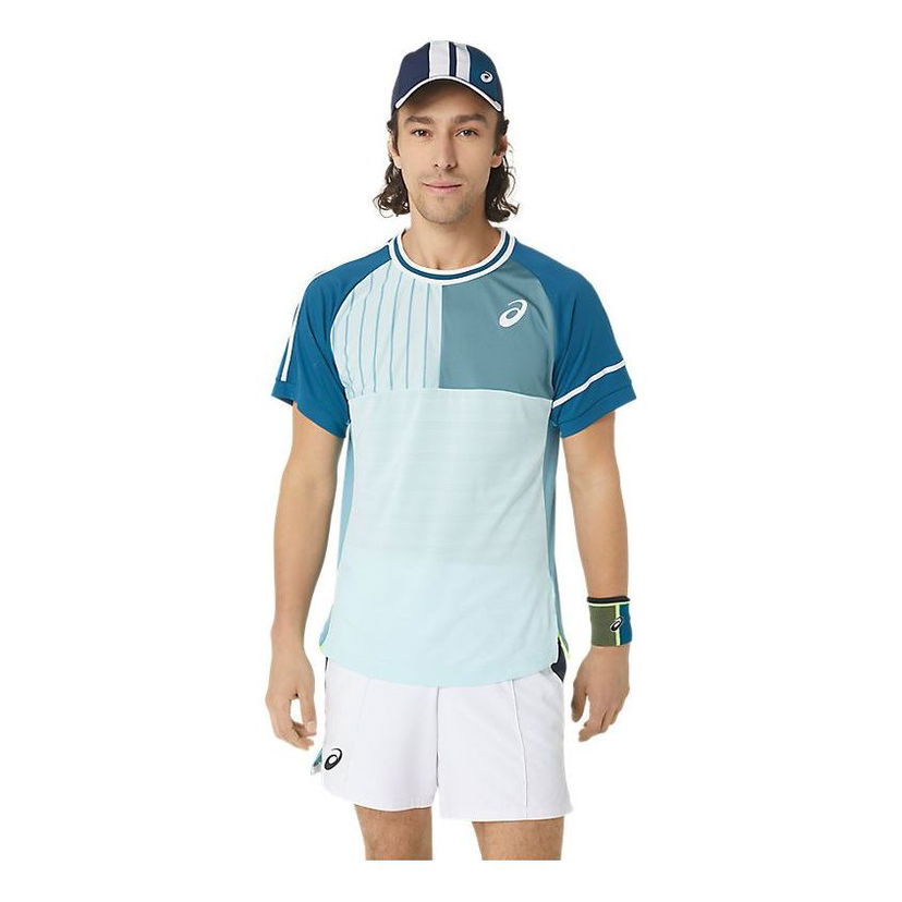T-shirt Asics Match Short Sleeve Top Blå | 2041A271-405