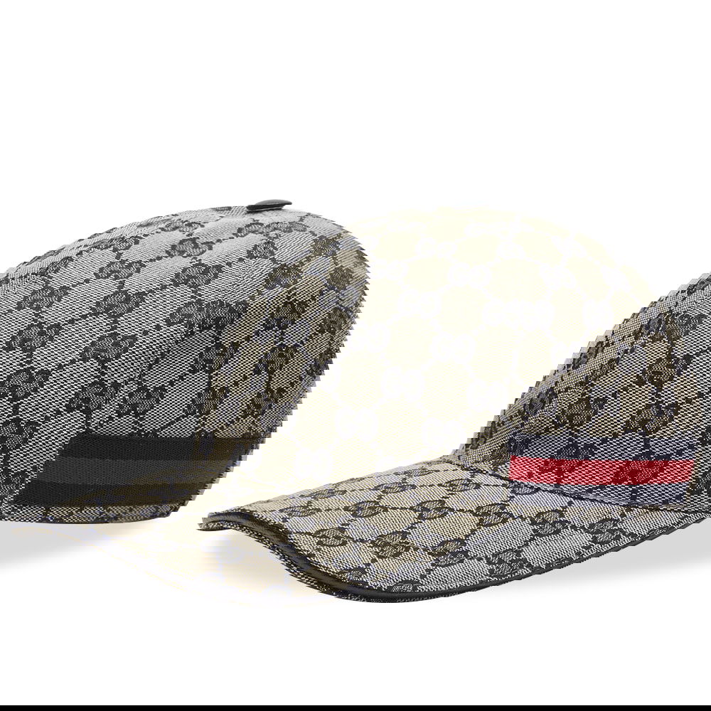 Kasket Gucci GG Jacquard Baseball Cap Navy Grå | 696845-4HAQQ-4068, 0