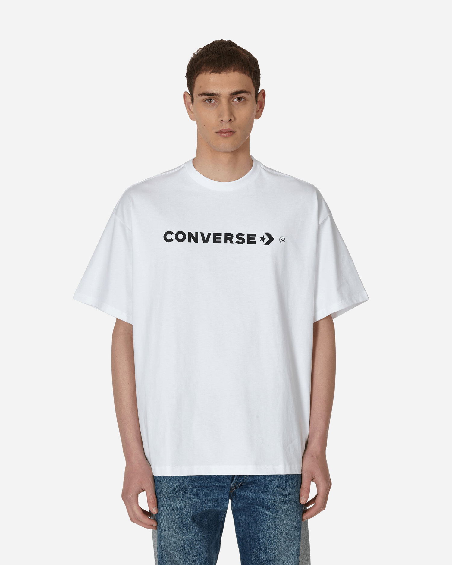 T-shirt Converse x FRGMT T-Shirt Hvid | 10025970-A01, 0