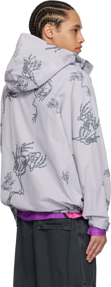 Vindjakke Perks And Mini Perks and Mini Dem Bones Lightweight Jacket Grå | 39192, 2