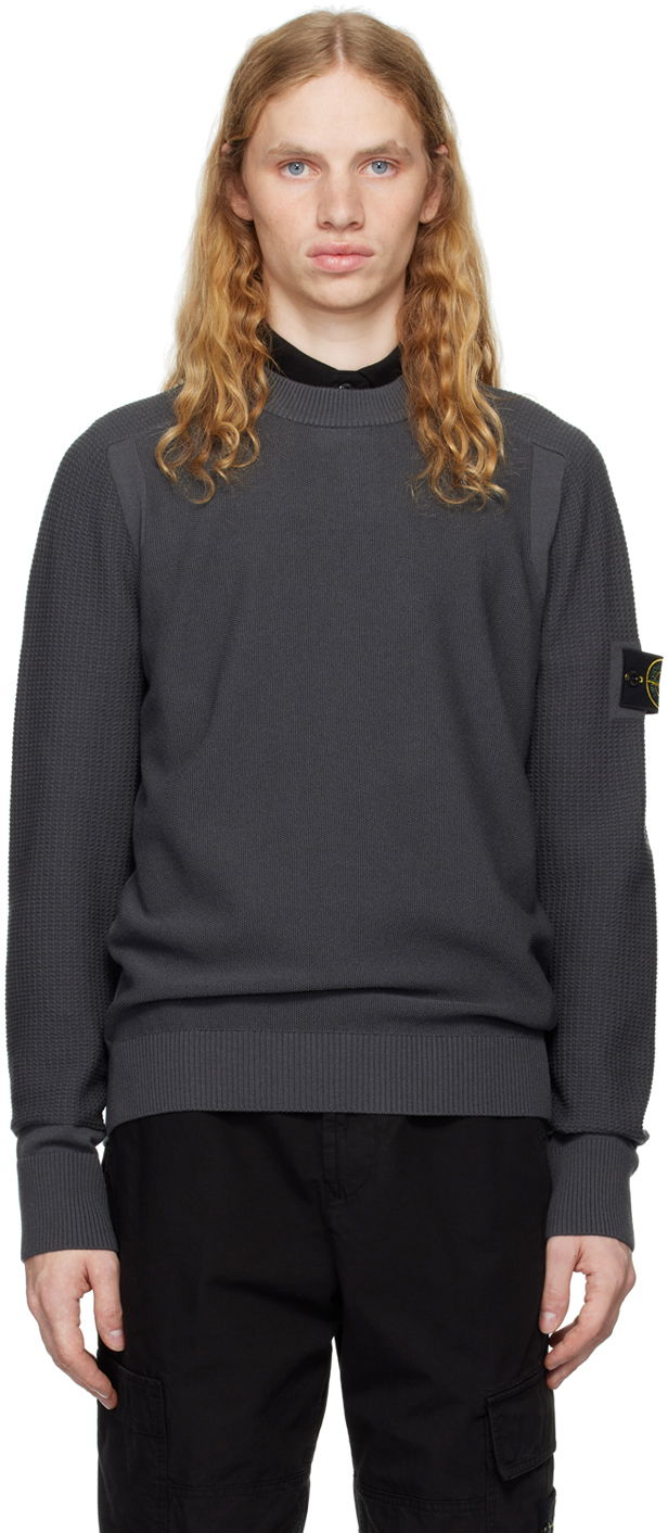 Sweater Stone Island Sweater Grå | 8115534A4, 0