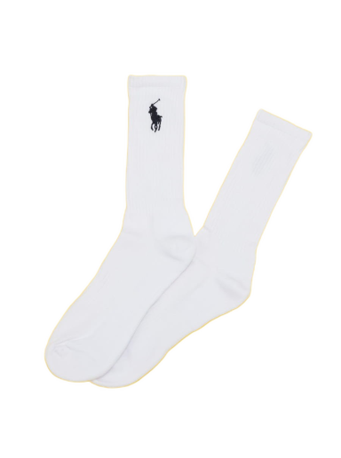 Sokker Polo by Ralph Lauren Classic Sport Socks Hvid | 449858064001