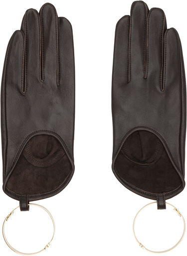 Handsker sacai sacai Leather Bangle Gloves Brun | 25-08253, 0