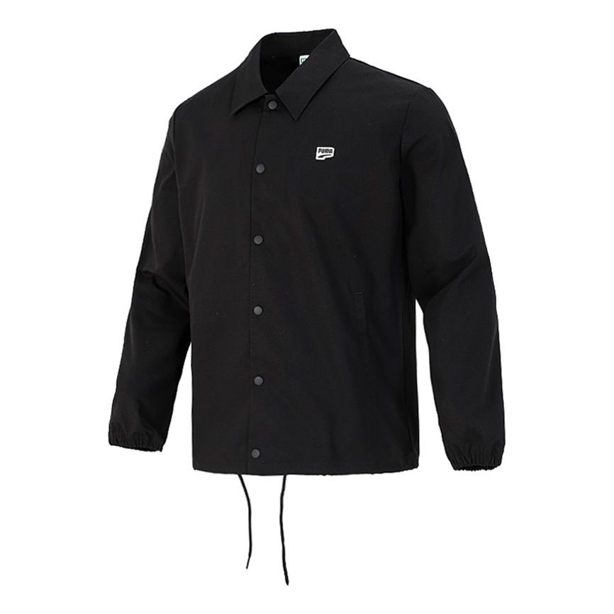 Vindjakke Puma Woven Coach Jacket Sort | 532172-01, 0