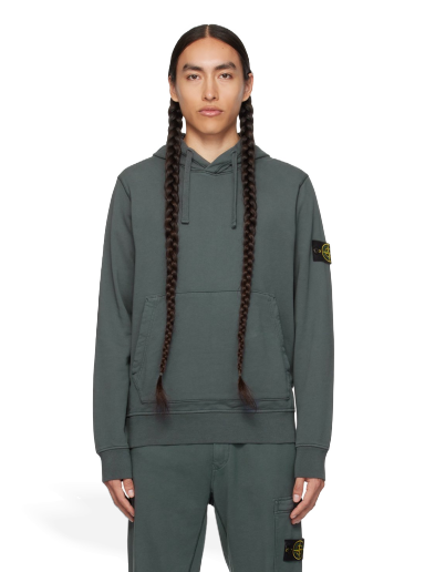 Sweatshirt Stone Island Patch Grøn | 791564151