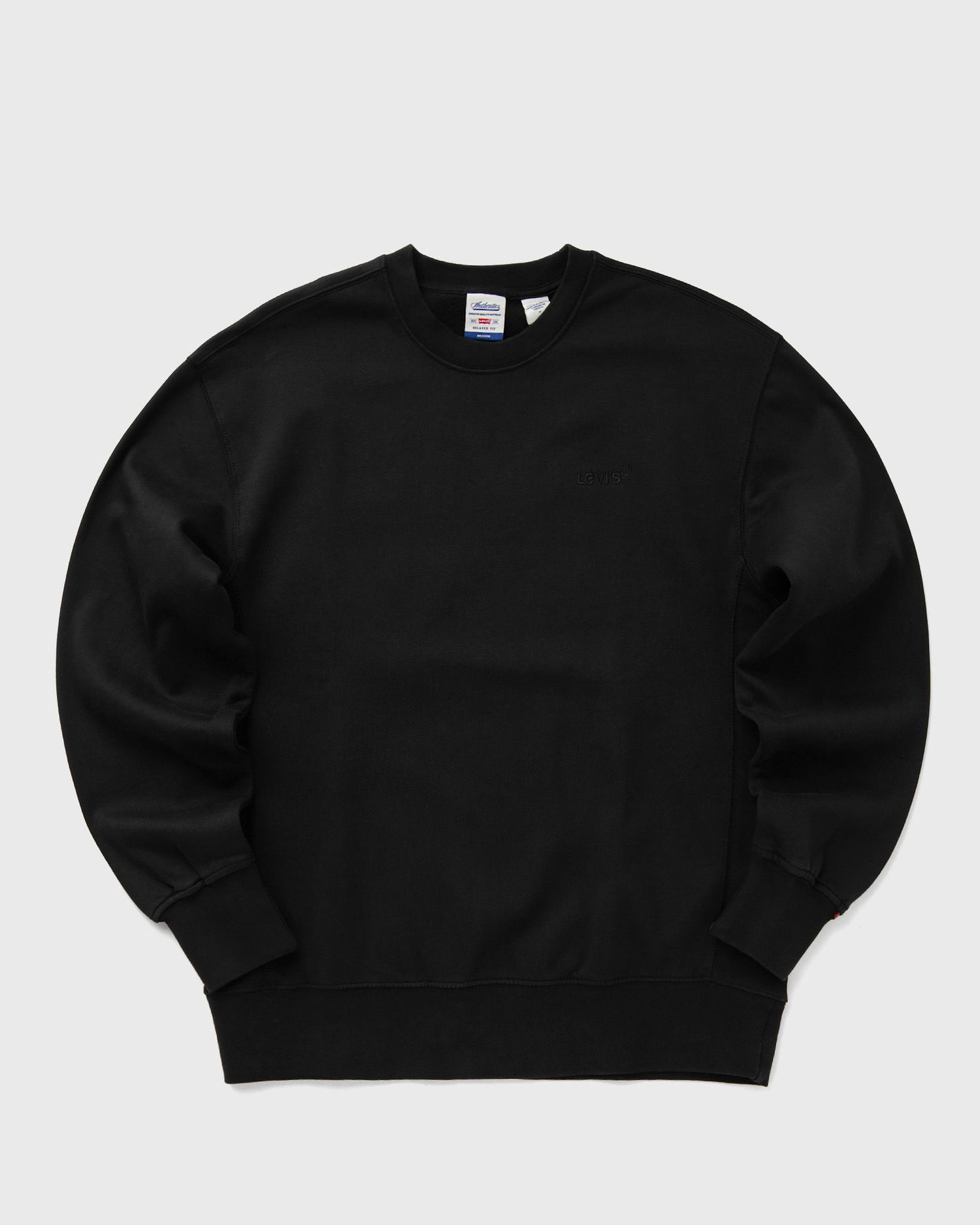 Sweater Levi's Authentic Crew Sweatshirt XXL Sort | A9244-0000, 0