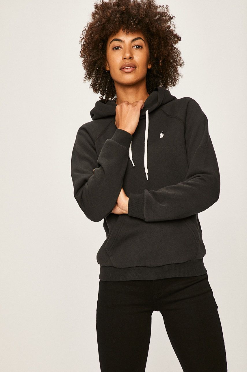 Sweatshirt Polo by Ralph Lauren Hoodie Sort | 211794394002, 0