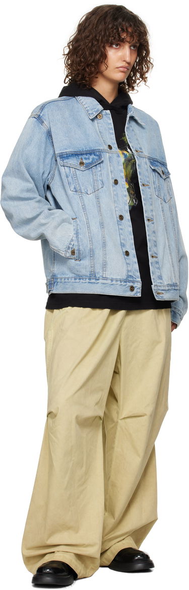 Jakke We11done We11done Monster Pony Denim Jacket Blå | WD-DJ3-24-317-U-BL, 3