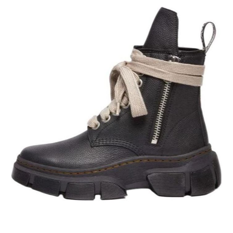 Sneakers og sko Dr. Martens Rick Owens 1460 DMXL Jumbo Lace Boots Sort | 31755001, 0