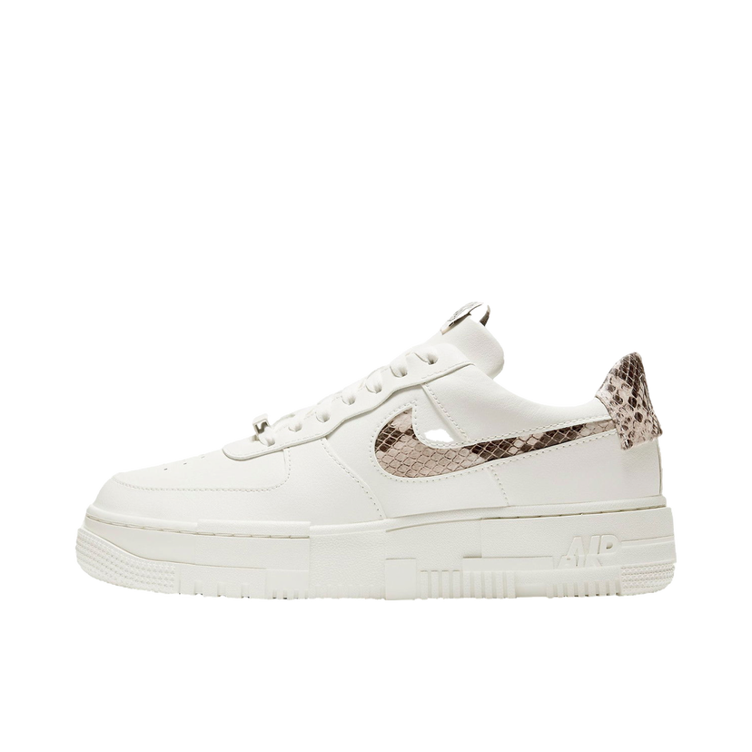 Sneakers og sko Nike Air Force 1 Pixel SE "Sail Snake" W Hvid | cv8481-101