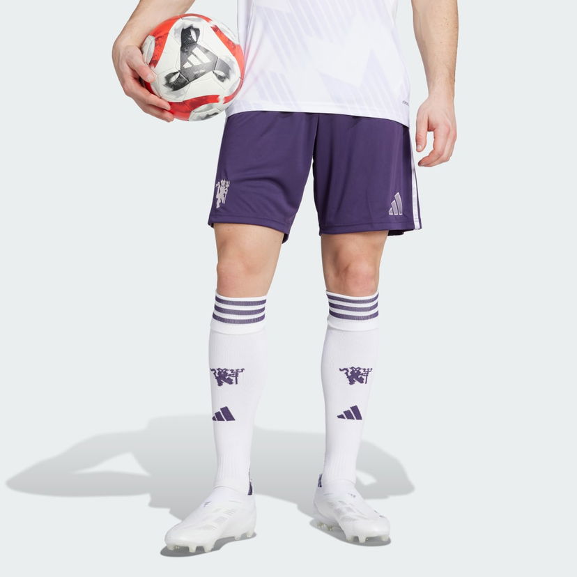 Shorts adidas Performance Manchester United 25/26 Away Shorts Lilla | KA5443