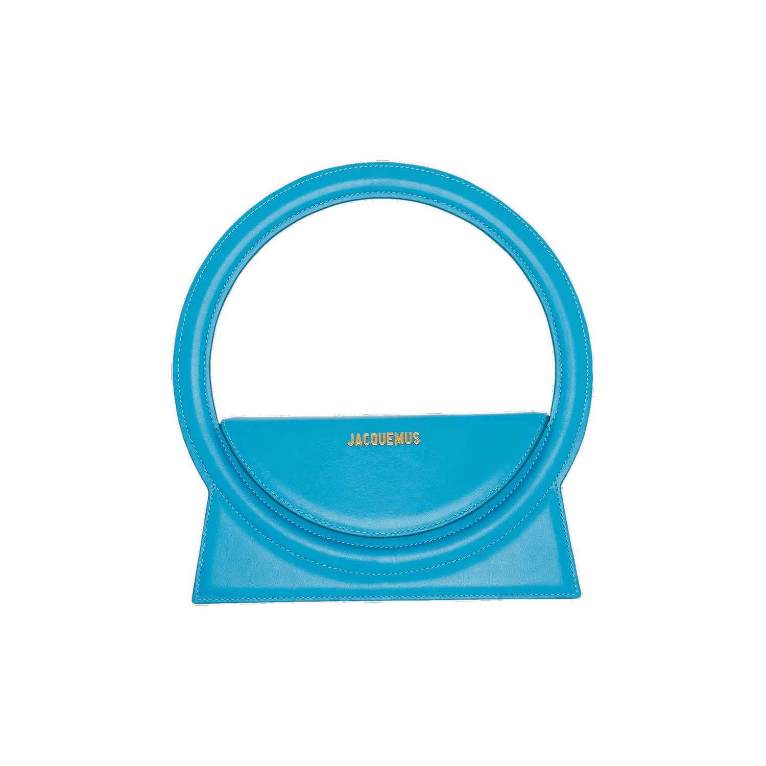 Håndtaske Jacquemus Le Sac Rond Handbag Turkis | 221BA015 3000 340, 0