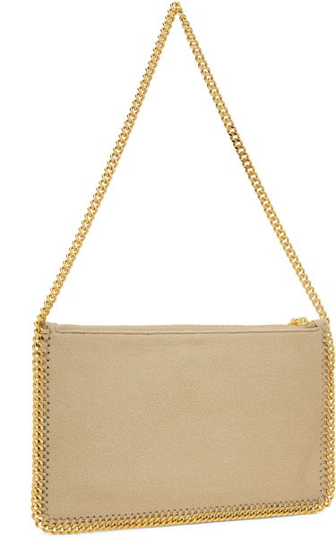 Tegnebog Stella McCartney Stella McCartney Falabella Chain Wallet Beige | 7P0076W9355, 2