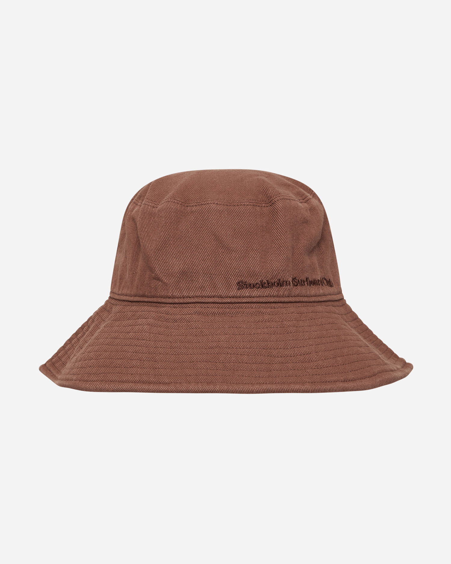 Hat Stockholm (Surfboard) Club Embroidered Logo Bucket Hat Brun | BU7B30 1, 1