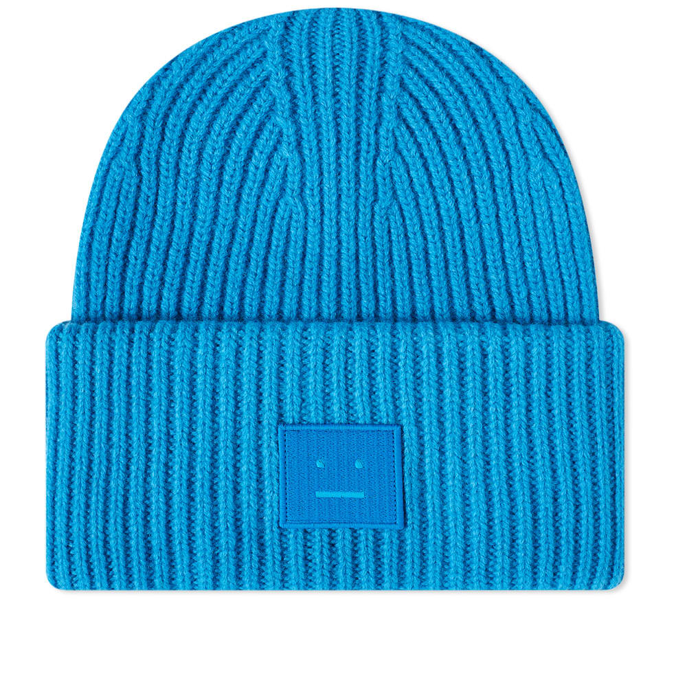 Beanie Acne Studios Pansy N Face Beanie Blå | C40135-CS0, 0