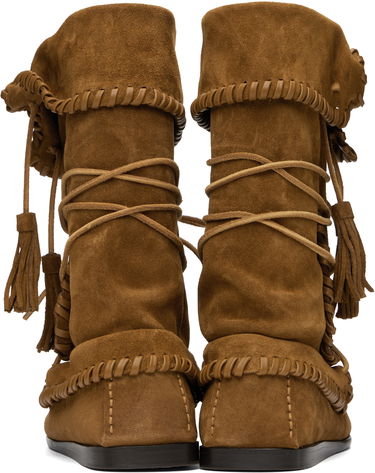 Sneakers og sko ISABEL MARANT Isabel Marant Winki Suede Boots Brun | BO0210FA-C2A05S, 1