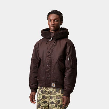 Bomberjakke Carhartt WIP Carhartt WIP HD Oltera Bomber Jacket Brun | I035309_9, 3