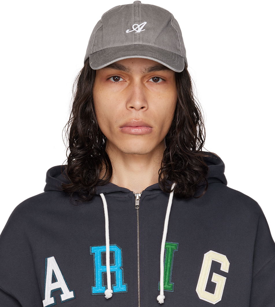 Kasket AXEL ARIGATO Washed Signature Cap Grå | X0671005, 0