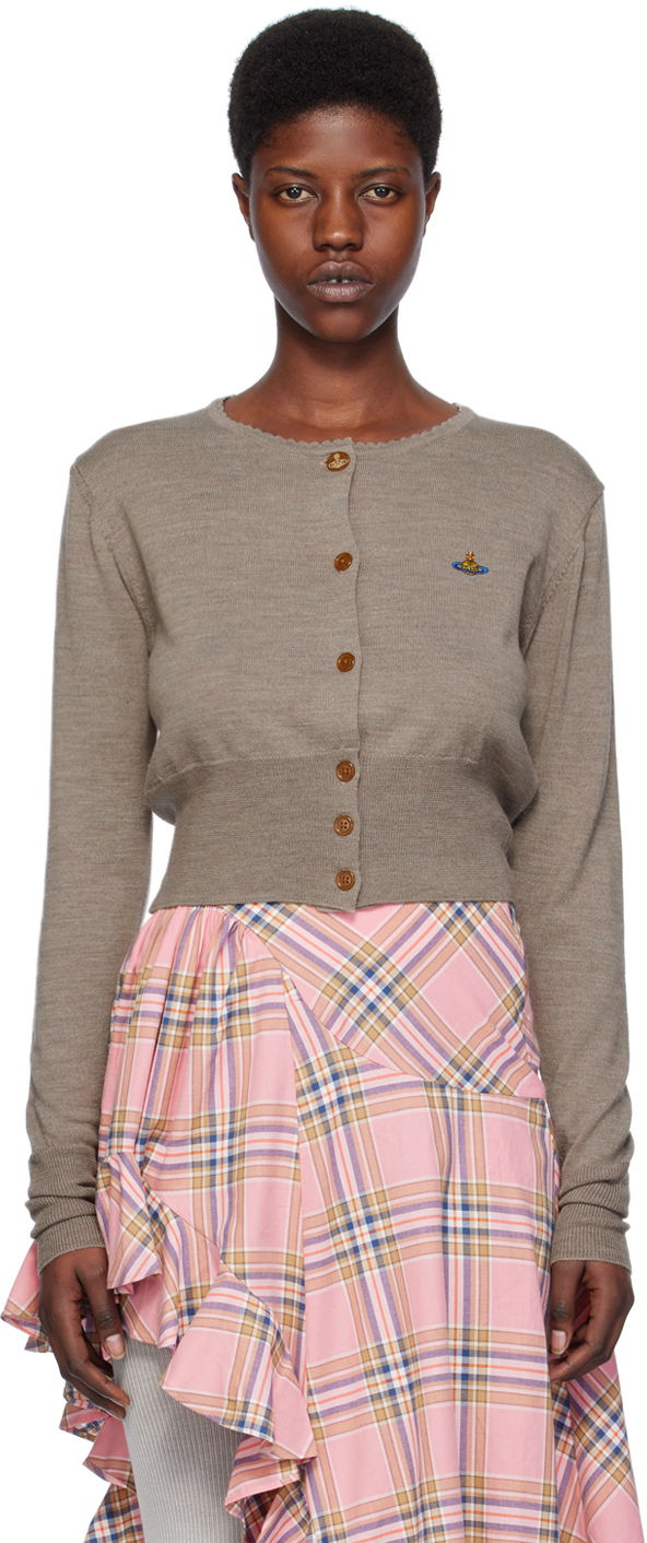 Sweater Vivienne Westwood Bea Cardigan Grå | 1803002U-Y0006-, 0