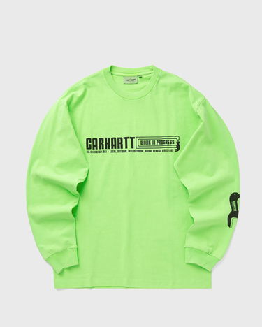 T-shirt Carhartt WIP Long Sleeve Graphic Print T-Shirt Hvid | I034411_9, 4