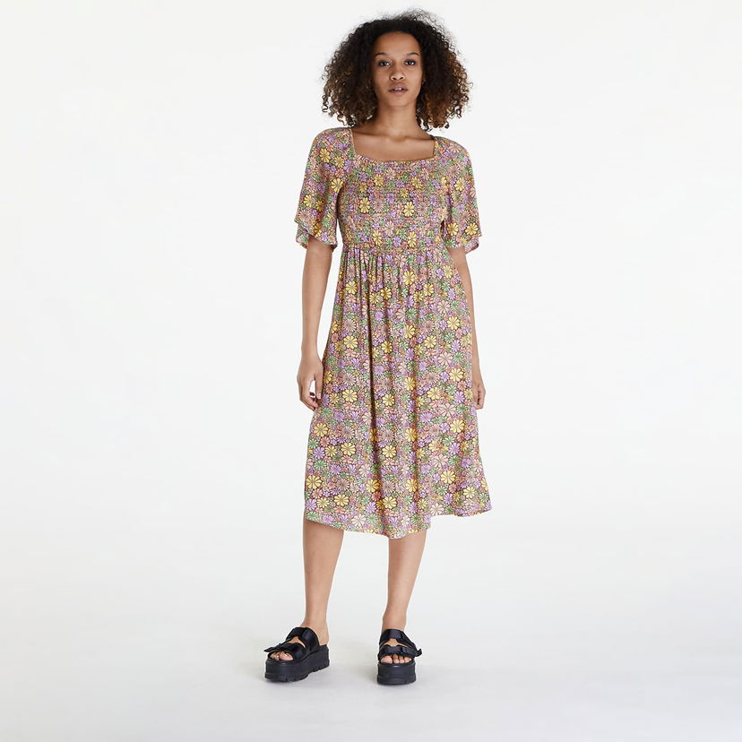 Kjole Roxy Dresses Tropical Sunshine Root Beer All About Sol Mini Beige | ERJWD03774-CQR7