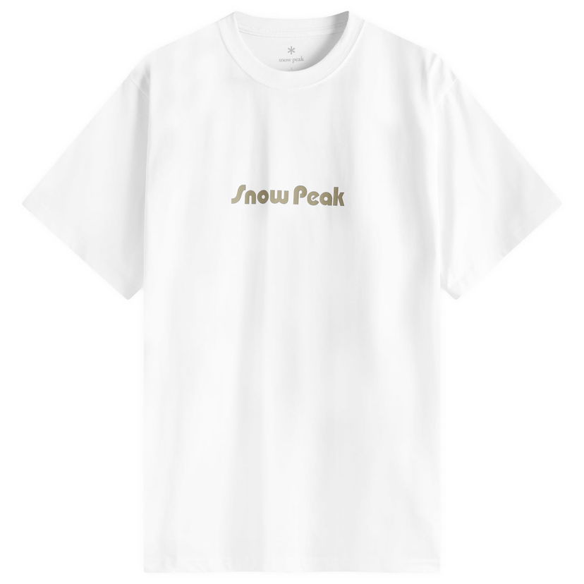 T-shirt Snow Peak Unwind T-Shirt, Size Large Hvid | TS-25SU105-WH