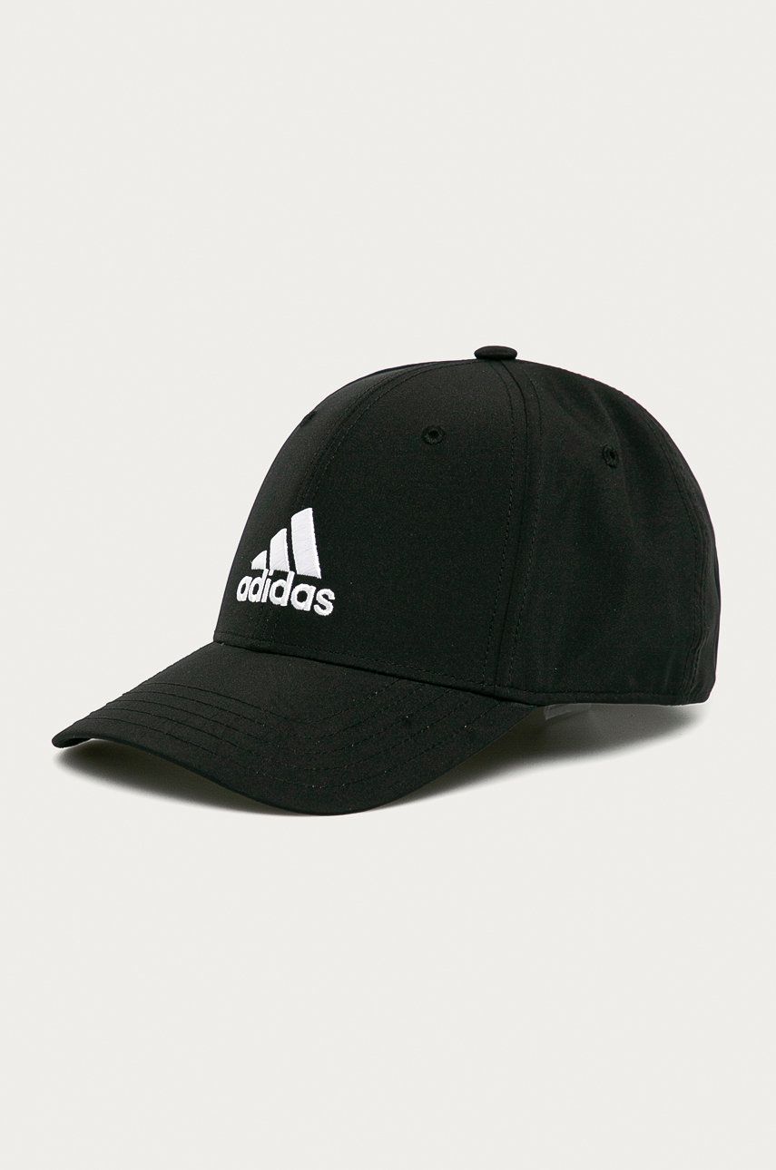 Kasket adidas Performance Lightweight Embroidered Baseball Sort | GM4509, 0