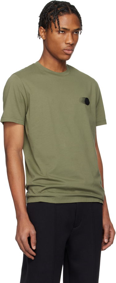 T-shirt Moncler Moncler Faded Logo Cotton T-Shirt Sort | K10918C0002889A17, 4