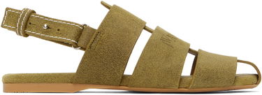 Tøj JW Anderson JW Anderson Suede Fisherman Sandals Grøn | SN0084-LA0359, 0