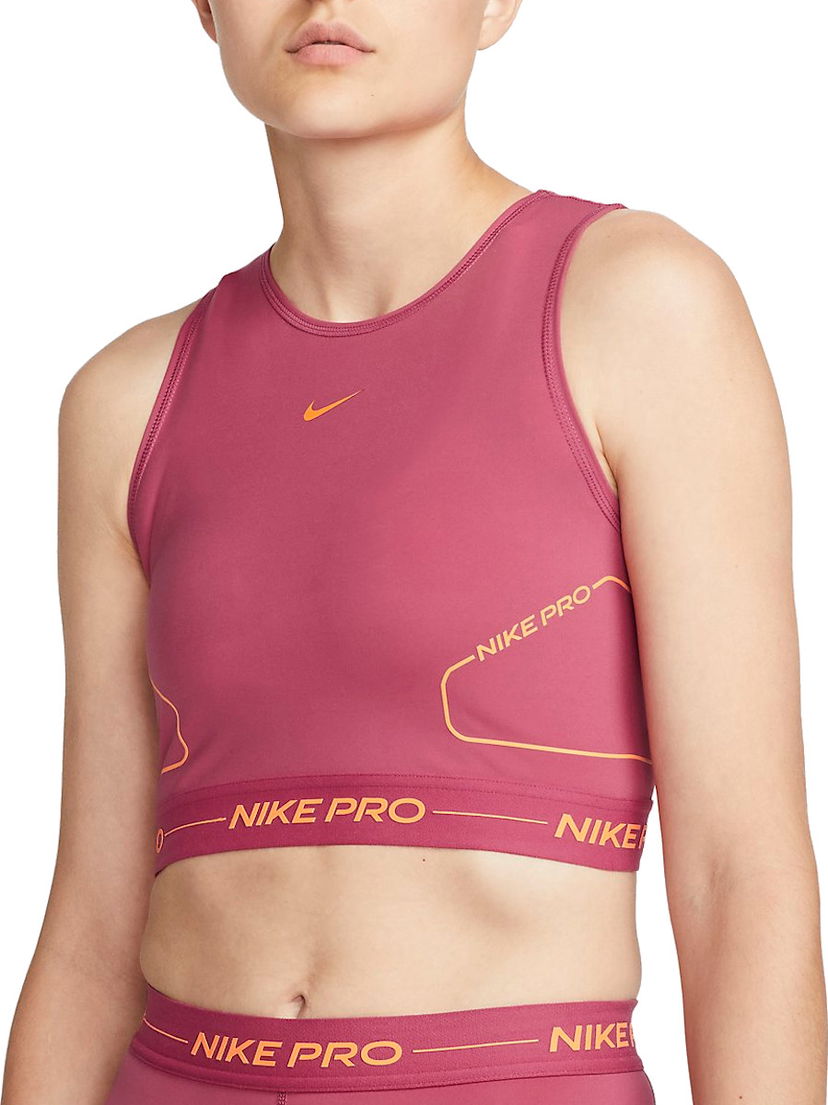 Crop top Nike Dri-FIT Training Crop Top Lyserød | dm7685-633