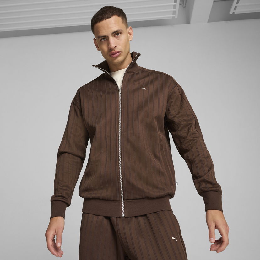 Jakke Puma MMQ T7 Track Jacket Brun | 626685_65