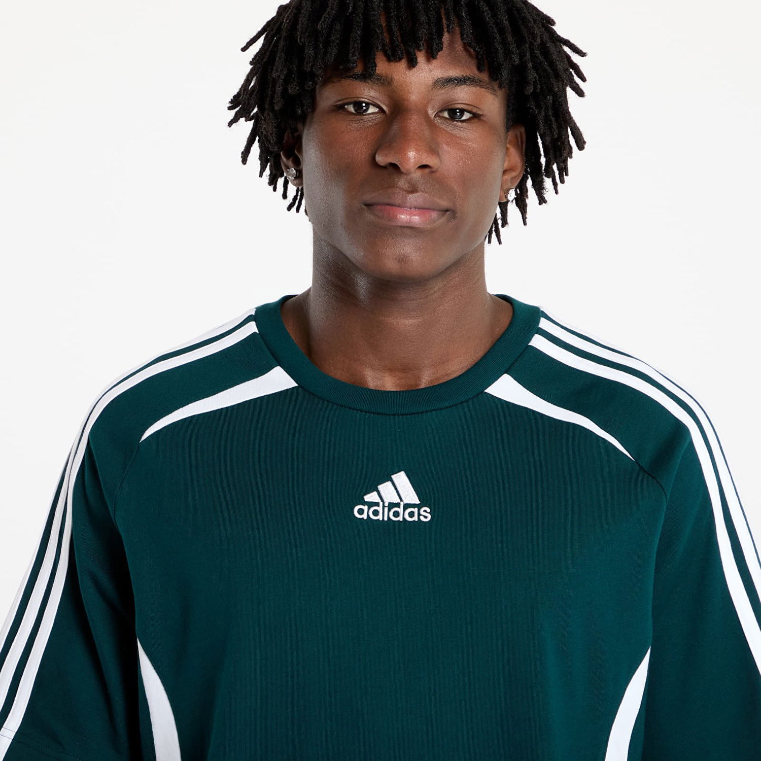 T-shirt adidas Originals Teamgeist Cotton T-Shirt Grøn | KE0141, 1
