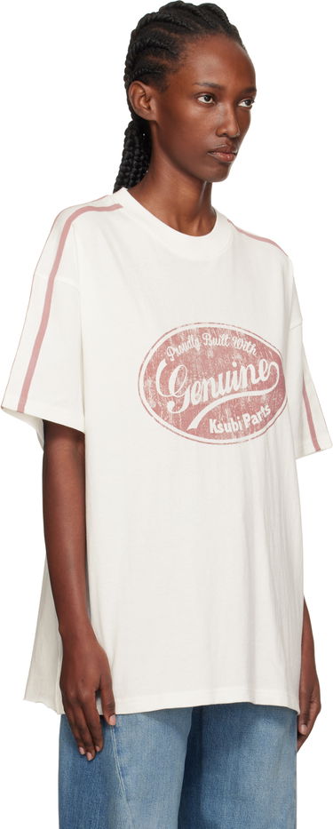 T-shirt Ksubi Ksubi 'Genuine' Boyfriend Short Sleeve T-Shirt Hvid | WPF25TE007, 1