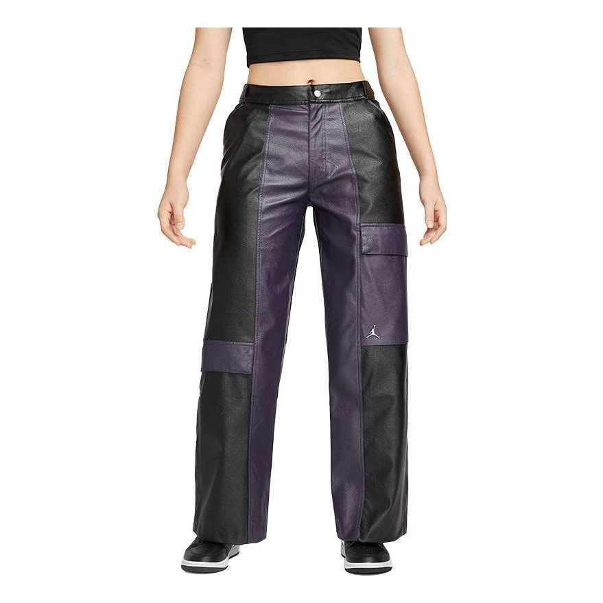 Cargo bukser Jordan Air Jordan Splicing Buckle Straight Casual Pants Lilla | DJ2720-010, 0