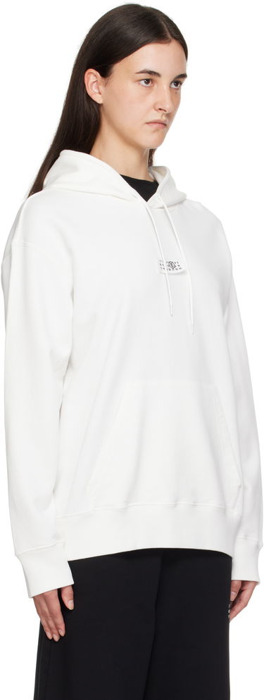 Sweatshirt Maison Margiela MM6 Maison Margiela Numeric Hoodie Hvid | SH0GU0033 M25025, 1