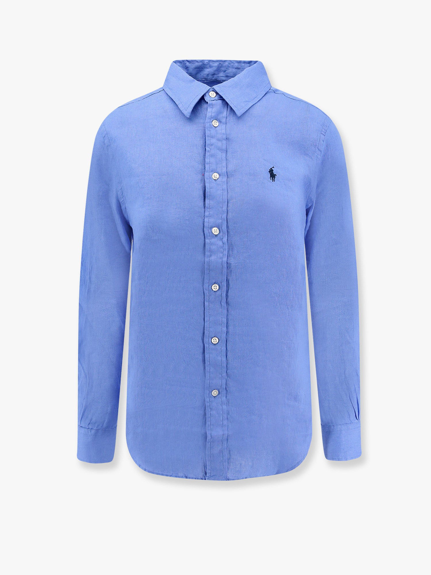 Skjorte Polo by Ralph Lauren Polo Ralph Lauren Women's Linen Shirt Blå | 211970730006, 0