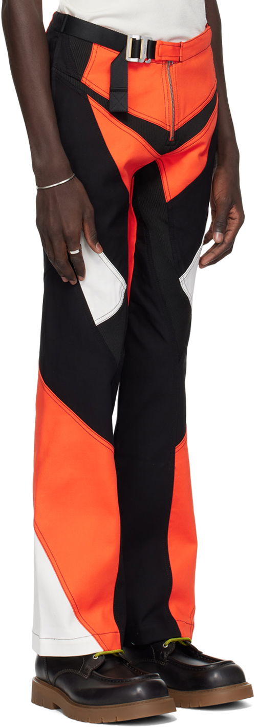 Cargo bukser Dion Lee Panel Moto Trousers Orange | C2127S23, 1