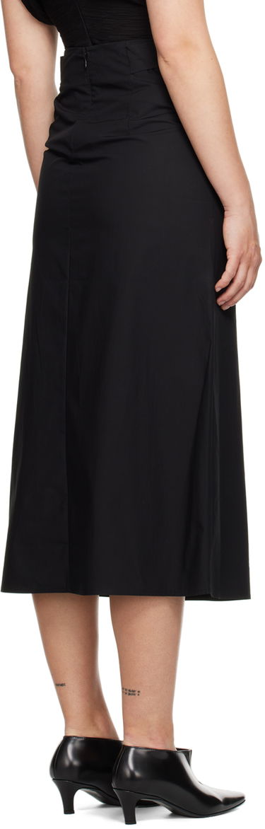 Nederdel TOTEME Tie-Waist Midi Skirt by TOTEME Sort | 243-WRB0203-FB0217, 2