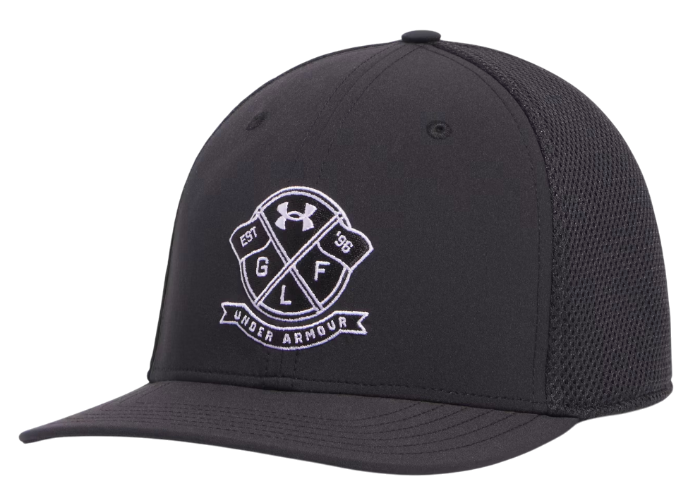 Kasket Under Armour Iso-chill Drive Low STR Golf Hat Sort | 1389887-002, 0