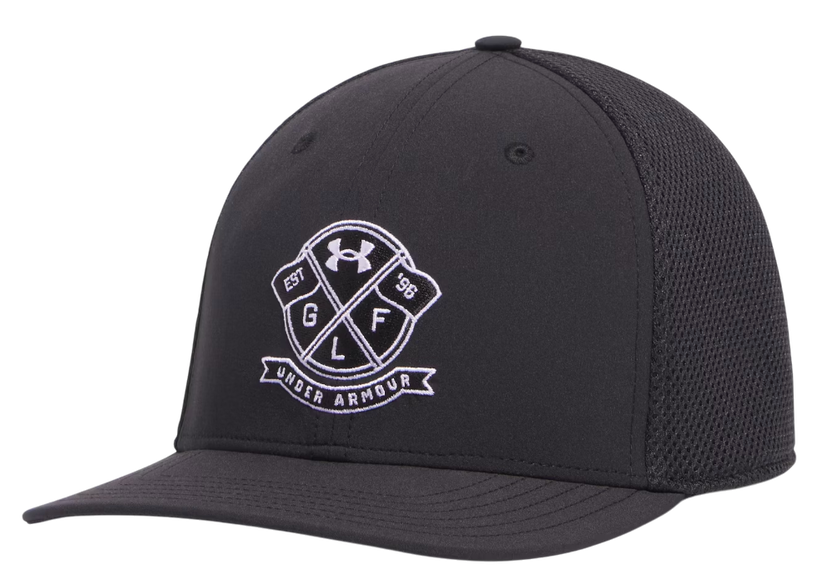Kasket Under Armour Iso-chill Drive Low STR Golf Hat Sort | 1389887-002